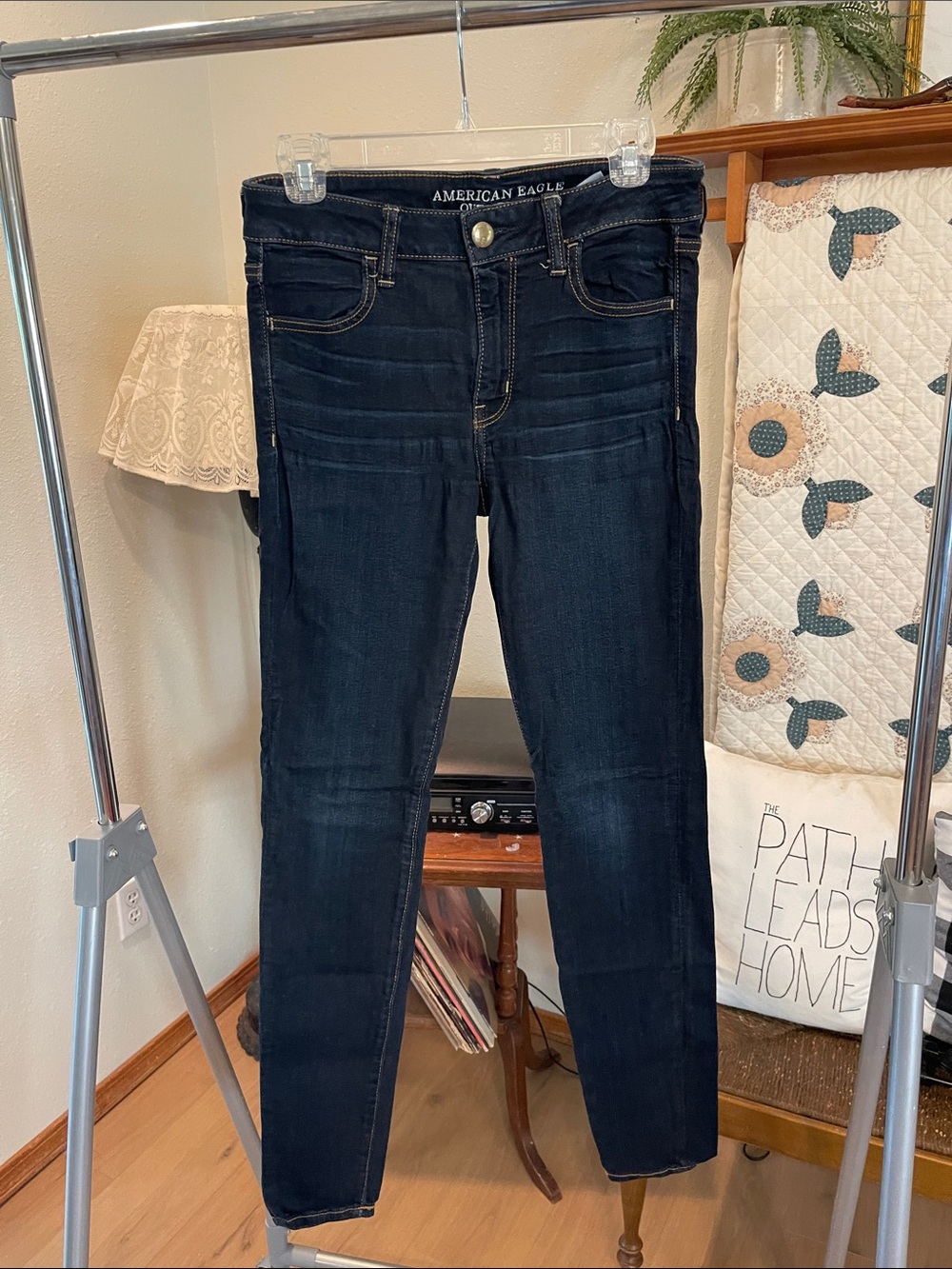 American Eagle Outfitters Women's Dark Wash Jeggings